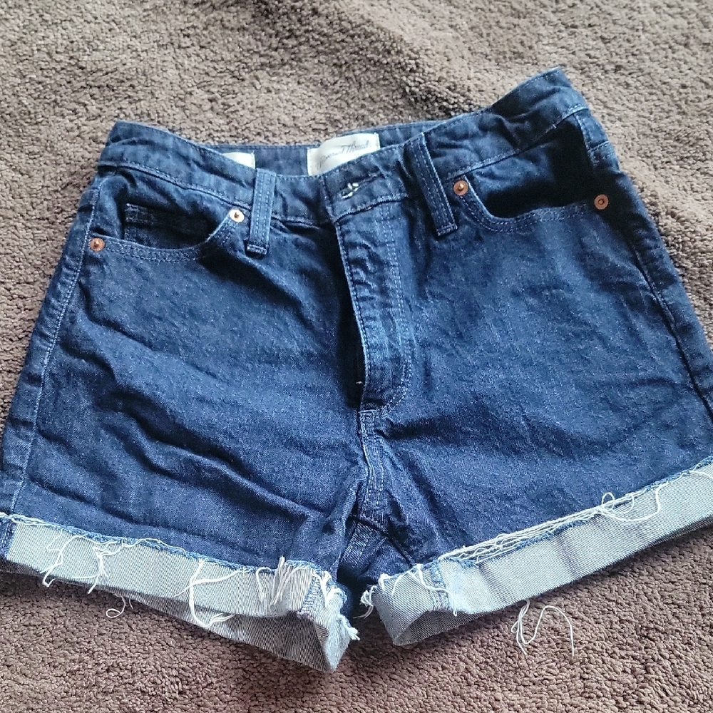 Denim Blue Women's Shorts